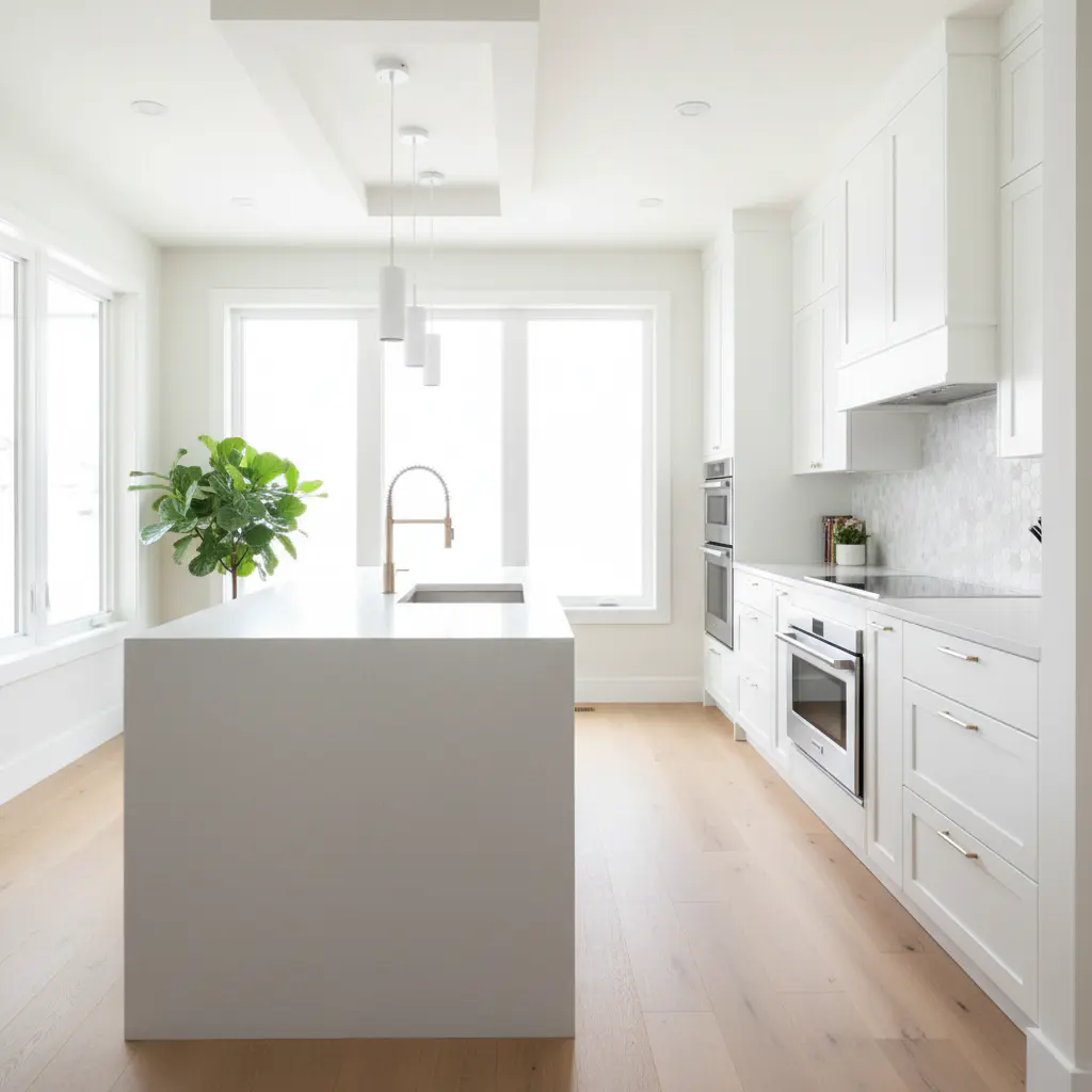 Modern kitchen renovation