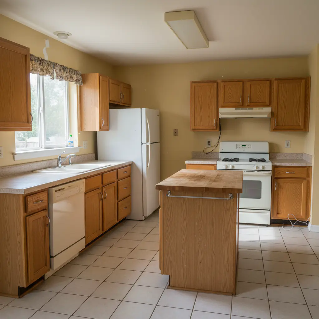 Before kitchen renovation
